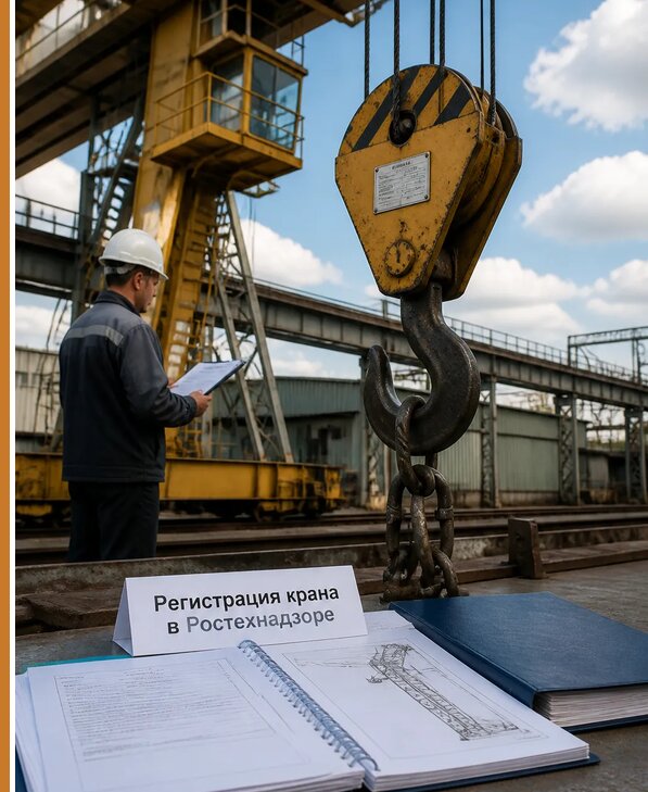 Регистрация крана в Ростехнадзоре в Новом Уренгое от 15597 р. | Авеста ОТиПБ