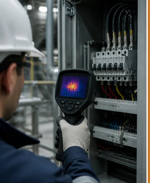 Тепловой контроль оборудования в Новом Уренгое для безопасности работ